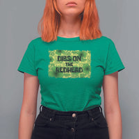 Funny St. Patrick's Day Dibs On The Redhead T Shirt For Women