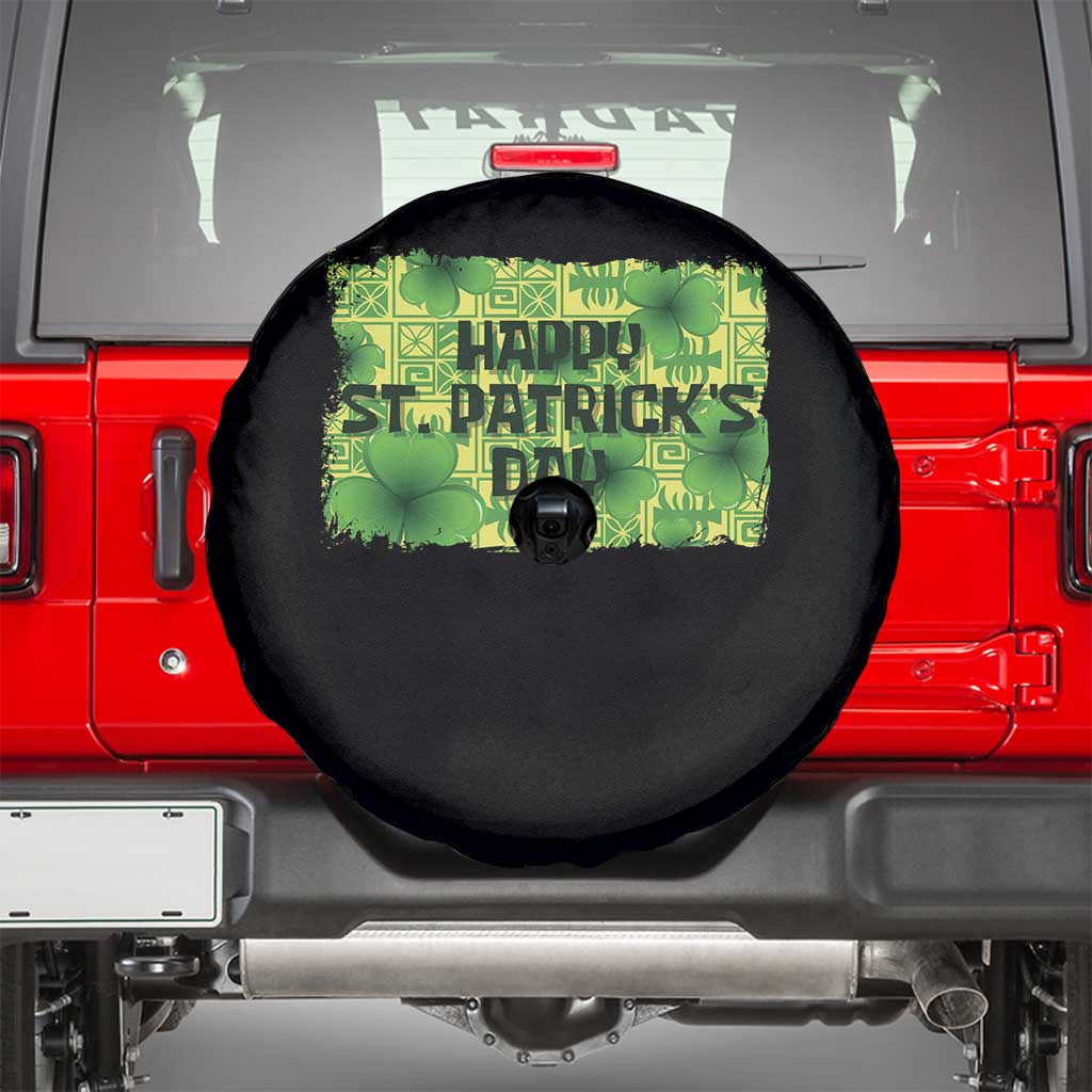 Funny Happy St. Patrick's Day Spare Tire Cover