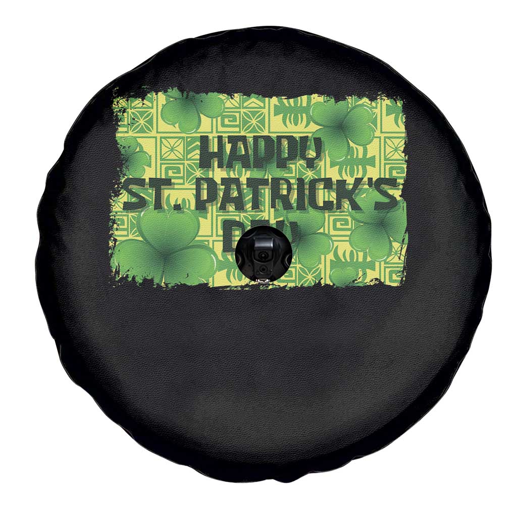 Funny Happy St. Patrick's Day Spare Tire Cover