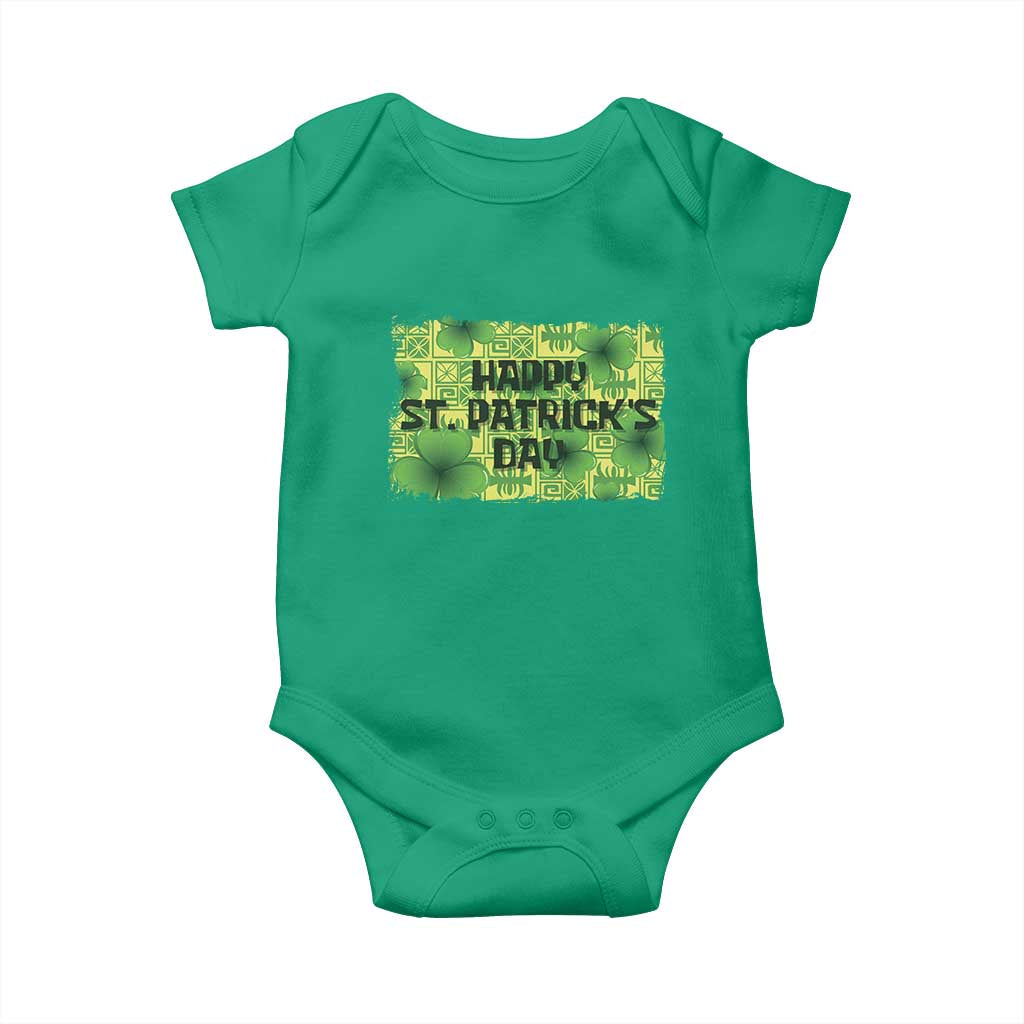 Funny Happy St. Patrick's Day Baby Onesie