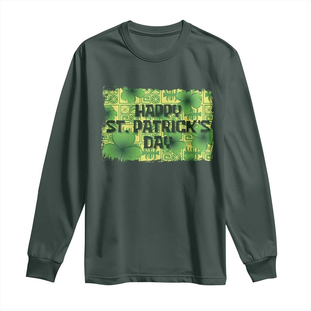 Funny Happy St. Patrick's Day Long Sleeve Shirt