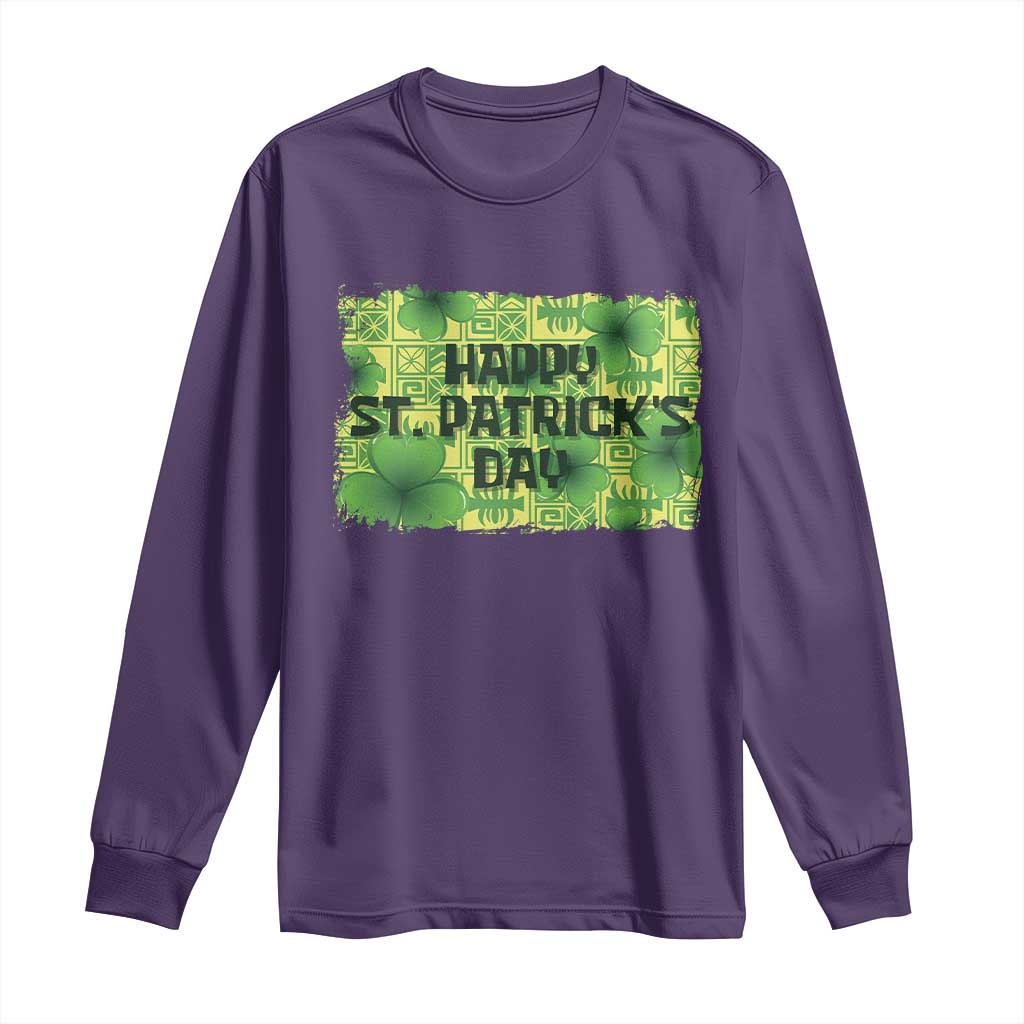 Funny Happy St. Patrick's Day Long Sleeve Shirt