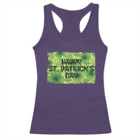 Funny Happy St. Patrick's Day Racerback Tank Top