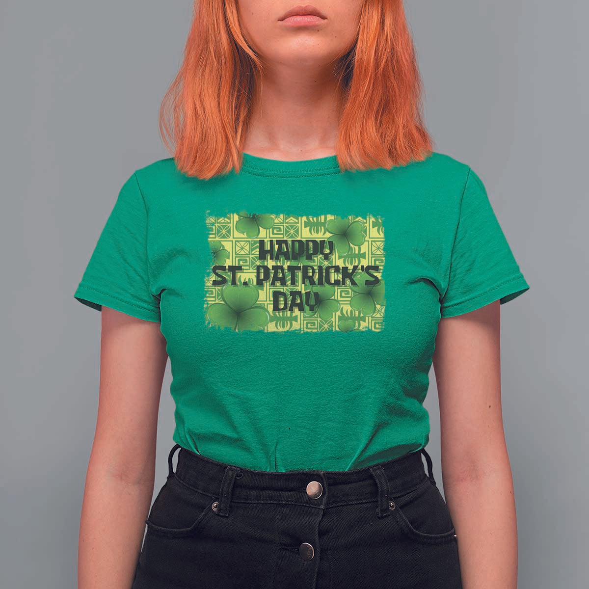 Funny Happy St. Patrick's Day T Shirt For Women