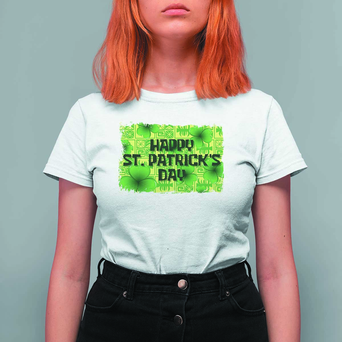Funny Happy St. Patrick's Day T Shirt For Women