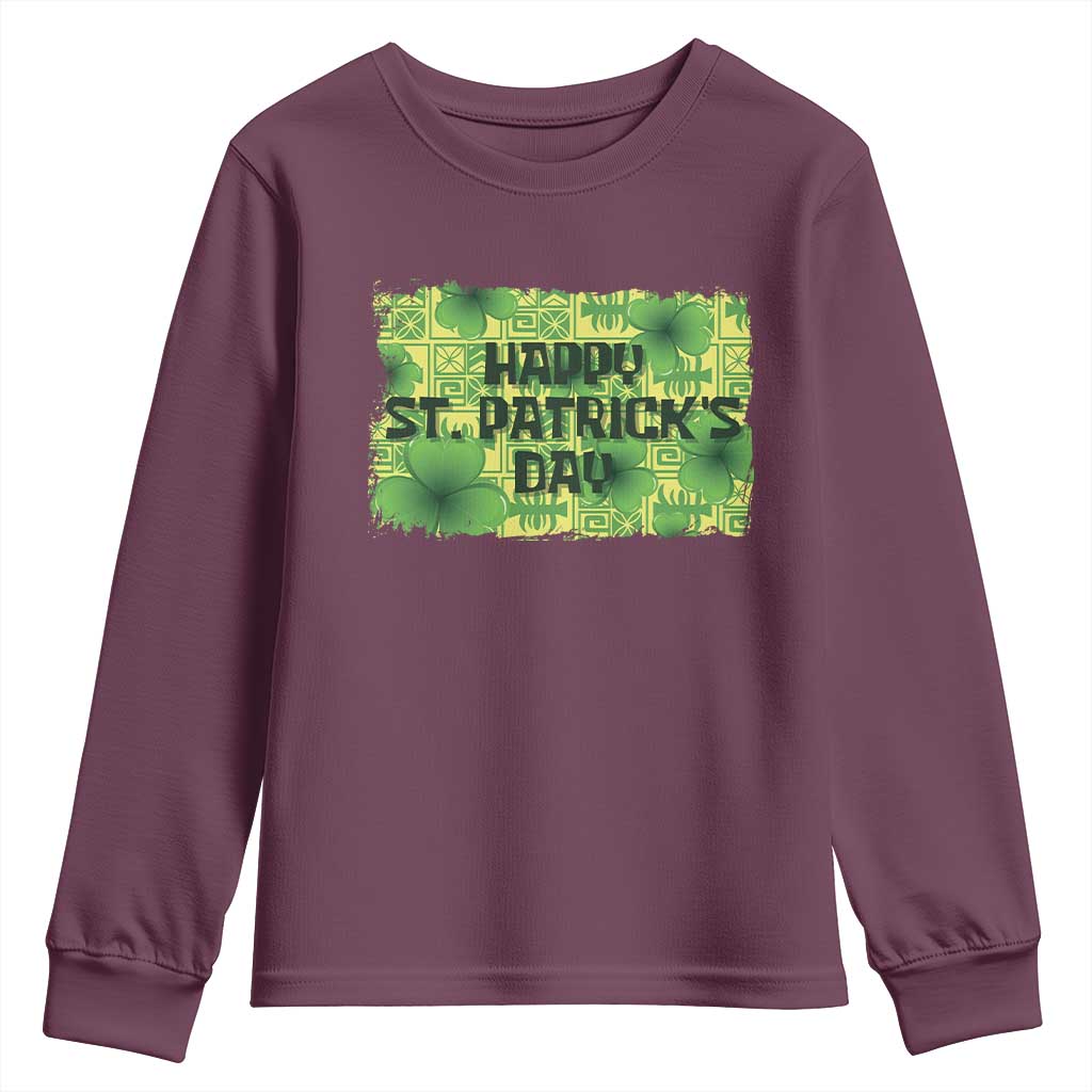 Funny Happy St. Patrick's Day Youth Sweatshirt
