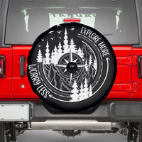 Camping Lover Spare Tire Cover Explore More Worry Less Adventure Outdoor Hiking Mountains Climber TS09
