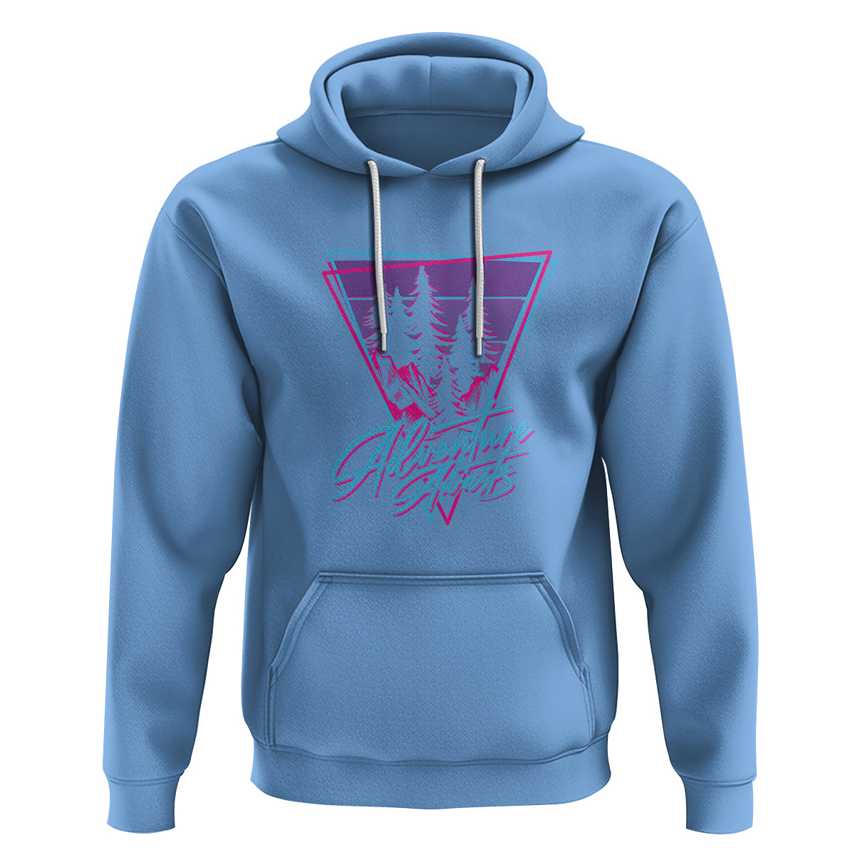 Camping Lover Hoodie Adventure Awaits Outdoors Hiking Mountains Climber - Wonder Print Shop