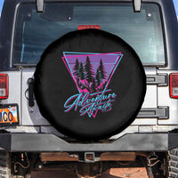 Camping Lover Spare Tire Cover Adventure Awaits Outdoors Hiking Mountains Climber