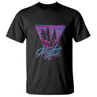 Camping Lover T Shirt Adventure Awaits Outdoors Hiking Mountains Climber - Wonder Print Shop