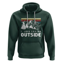 Funny Camping Hoodie I Love Peeing Outside Nature Lover Hiking Men - Wonder Print Shop
