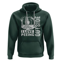 Funny Camping Hoodie I Love Peeing Outside Nature Lover Hiking Men - Wonder Print Shop
