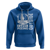 Funny Camping Hoodie I Love Peeing Outside Nature Lover Hiking Men - Wonder Print Shop