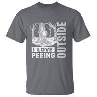 Funny Camping T Shirt I Love Peeing Outside Nature Lover Hiking Men - Wonder Print Shop