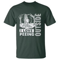Funny Camping T Shirt I Love Peeing Outside Nature Lover Hiking Men - Wonder Print Shop