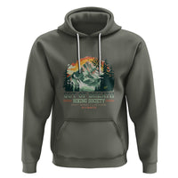 Hiking Society Hoodie Out Of Breath Don't Worry I'll Be There In A Minute - Wonder Print Shop