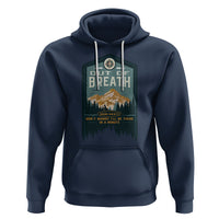 Hiking Society Hoodie Out Of Breath Don't Worry I'll Be There In A Minute Retro Vintage - Wonder Print Shop