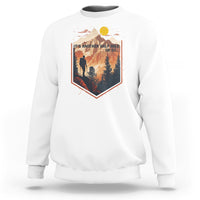 Funny Hiking Sweatshirt It's Another Half Mile Or So Road Trip - Wonder Print Shop