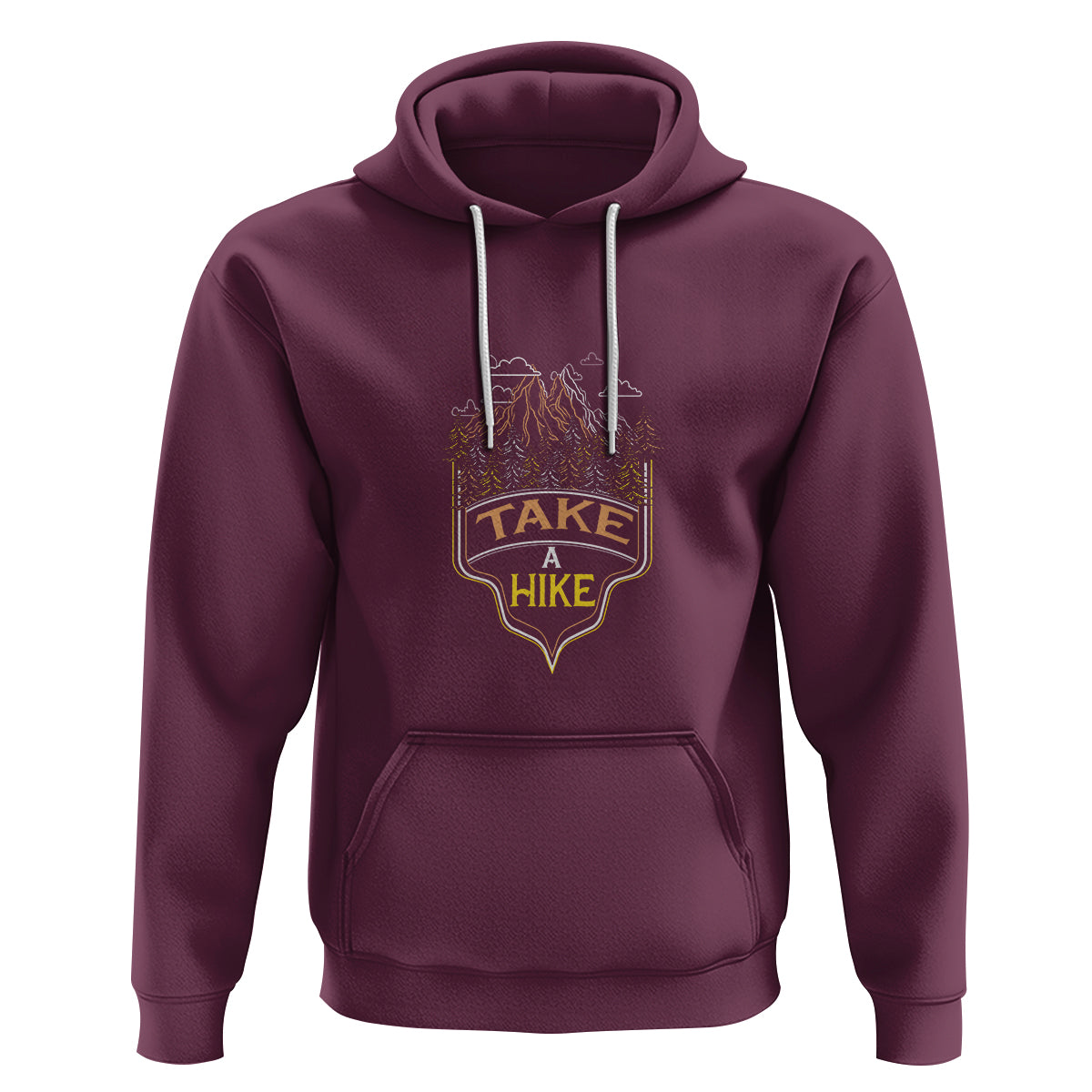 Hiking Lover Hoodie Take A Hike Outdoor Nature Scene - Wonder Print Shop