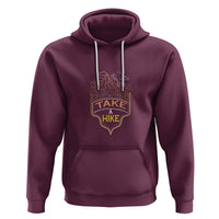 Hiking Lover Hoodie Take A Hike Outdoor Nature Scene - Wonder Print Shop