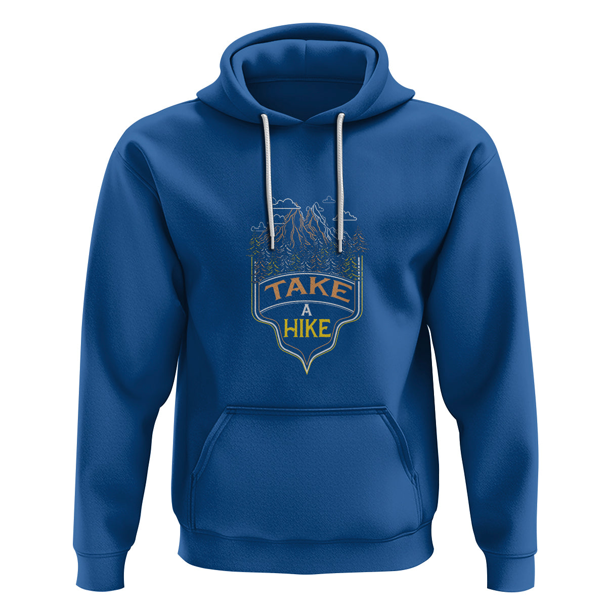 Hiking Lover Hoodie Take A Hike Outdoor Nature Scene - Wonder Print Shop