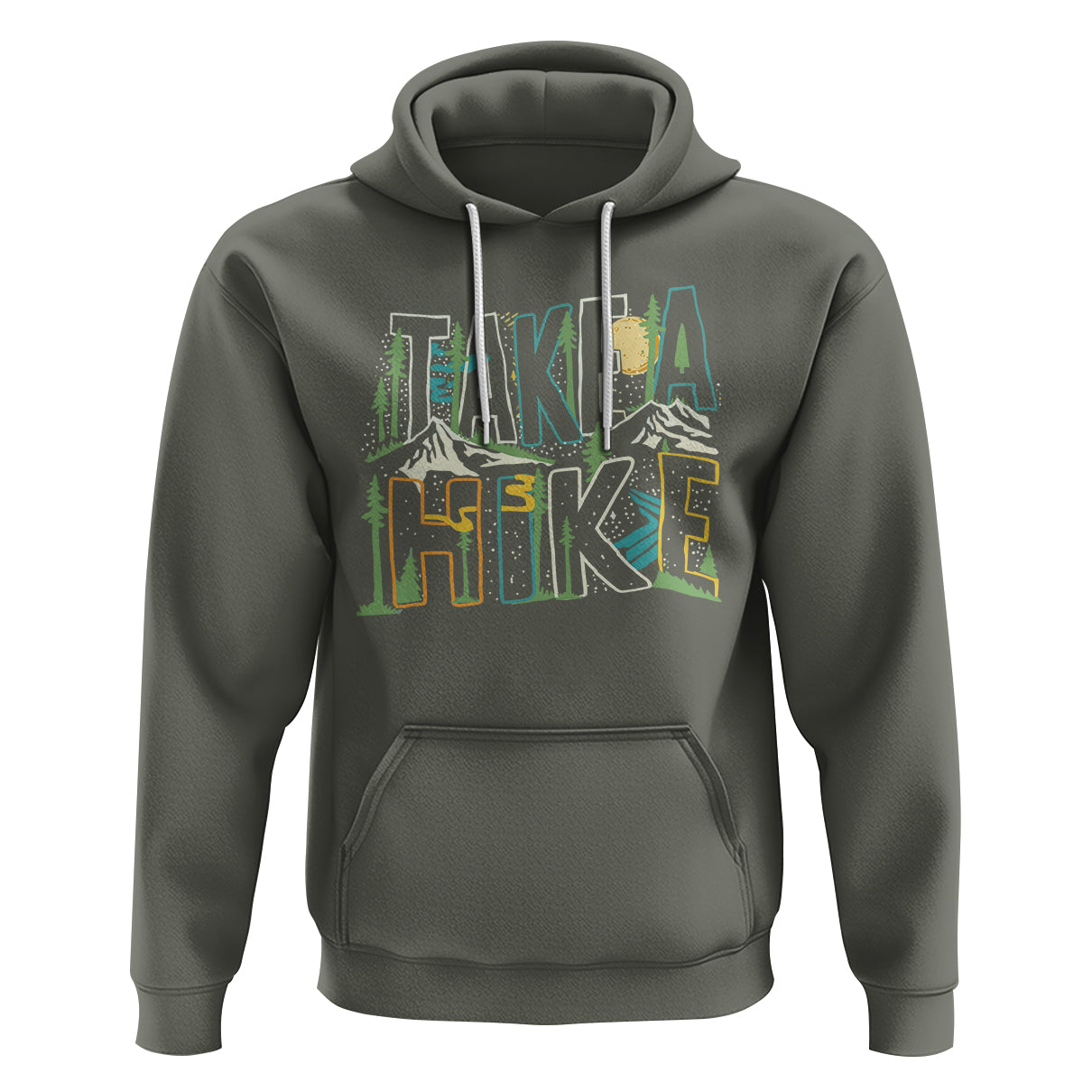 Hiking Lover Hoodie Take A Hike Outdoor Nature - Wonder Print Shop