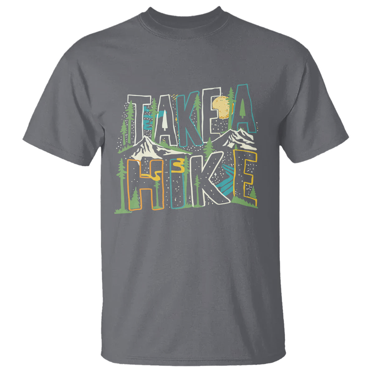 Hiking Lover T Shirt Take A Hike Outdoor Nature - Wonder Print Shop