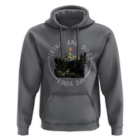 Hiking And Dogs Hoodie Kinda Day Outdoor Lover Dog Owner - Wonder Print Shop