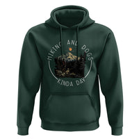 Hiking And Dogs Hoodie Kinda Day Outdoor Lover Dog Owner - Wonder Print Shop