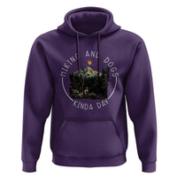 Hiking And Dogs Hoodie Kinda Day Outdoor Lover Dog Owner - Wonder Print Shop