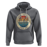 Hiking And Dogs Hoodie Kinda Day Outdoor Lover Dog Owner - Wonder Print Shop