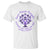 Alzheimer Awareness T Shirt Love Never Forgets Remember For Those Who Cannot Purple Ribbon - Wonder Print Shop