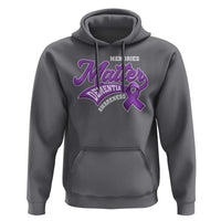 Dementia Awareness Hoodie Memories Matter Purple Ribbon Alzheimer - Wonder Print Shop
