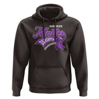 Dementia Awareness Hoodie Memories Matter Purple Ribbon Alzheimer - Wonder Print Shop