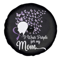 Alzheimer Awareness Spare Tire Cover I Wear Purple For My Mom Dementia