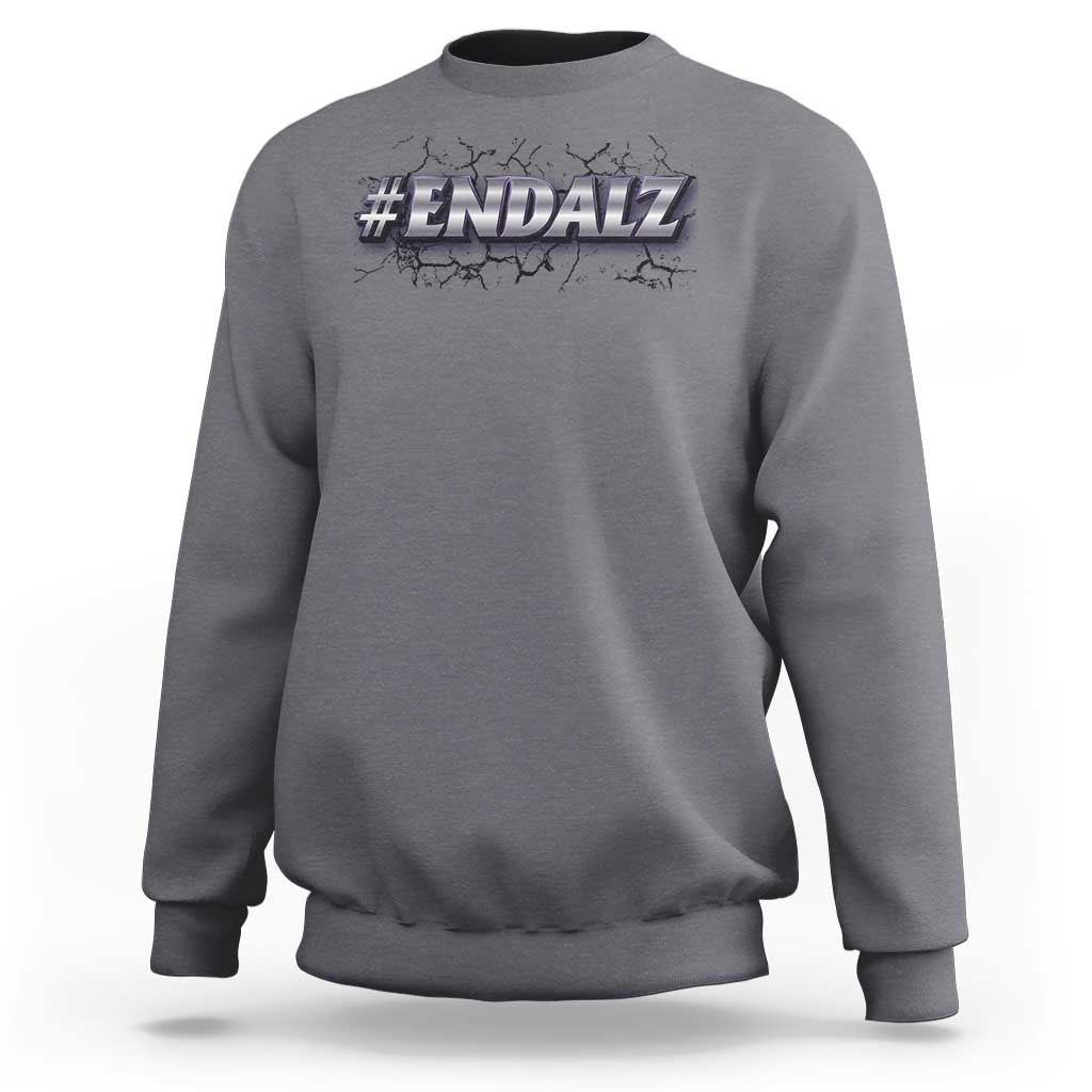 ENDALZ Alzheimer Dementia Awareness Sweatshirt - Wonder Print Shop