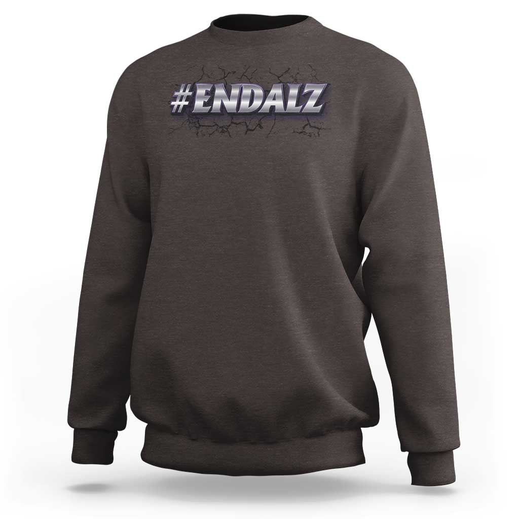 ENDALZ Alzheimer Dementia Awareness Sweatshirt - Wonder Print Shop