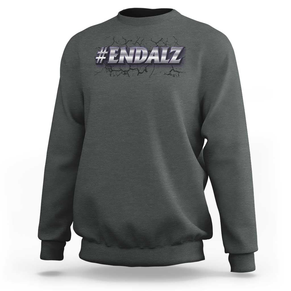 ENDALZ Alzheimer Dementia Awareness Sweatshirt - Wonder Print Shop
