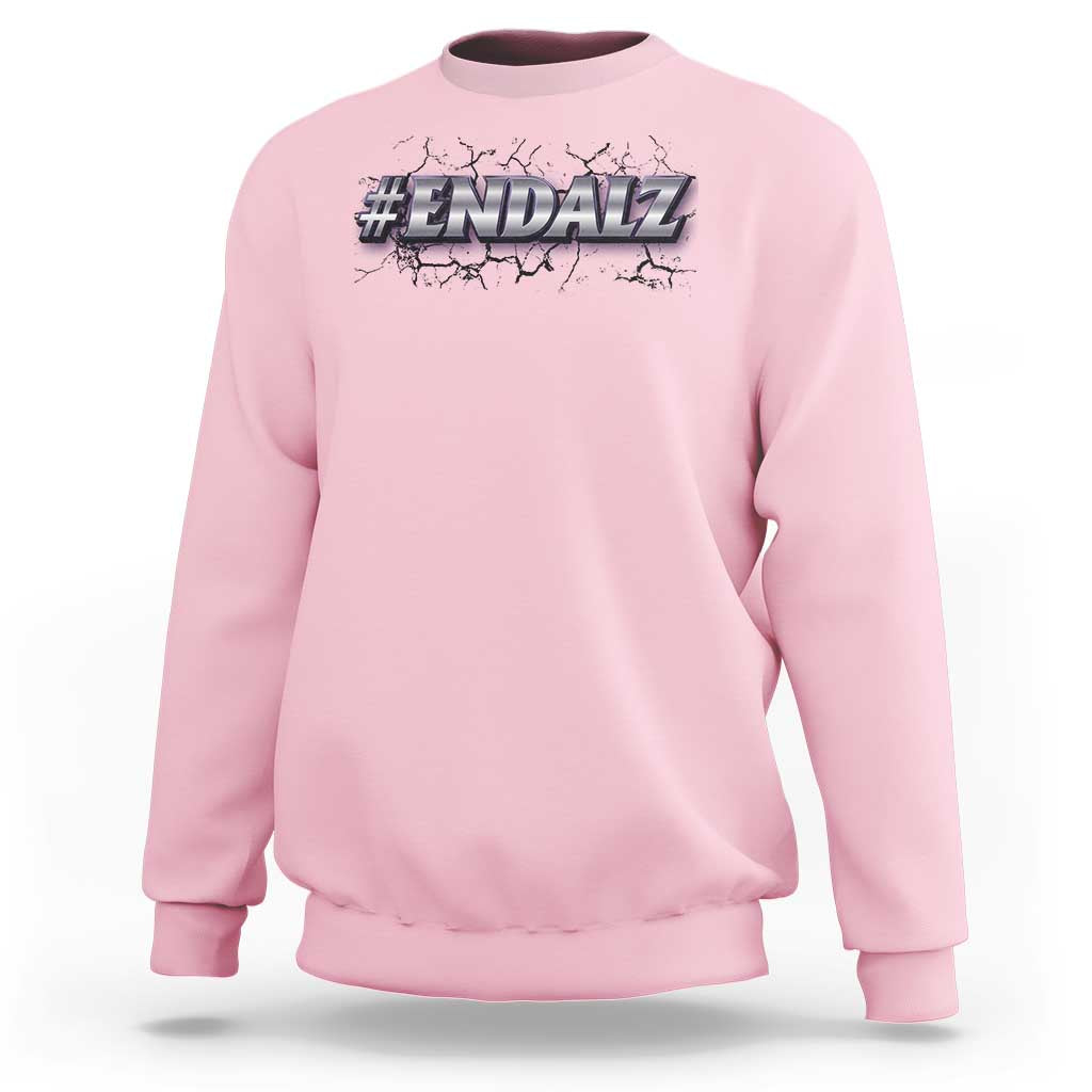 ENDALZ Alzheimer Dementia Awareness Sweatshirt - Wonder Print Shop