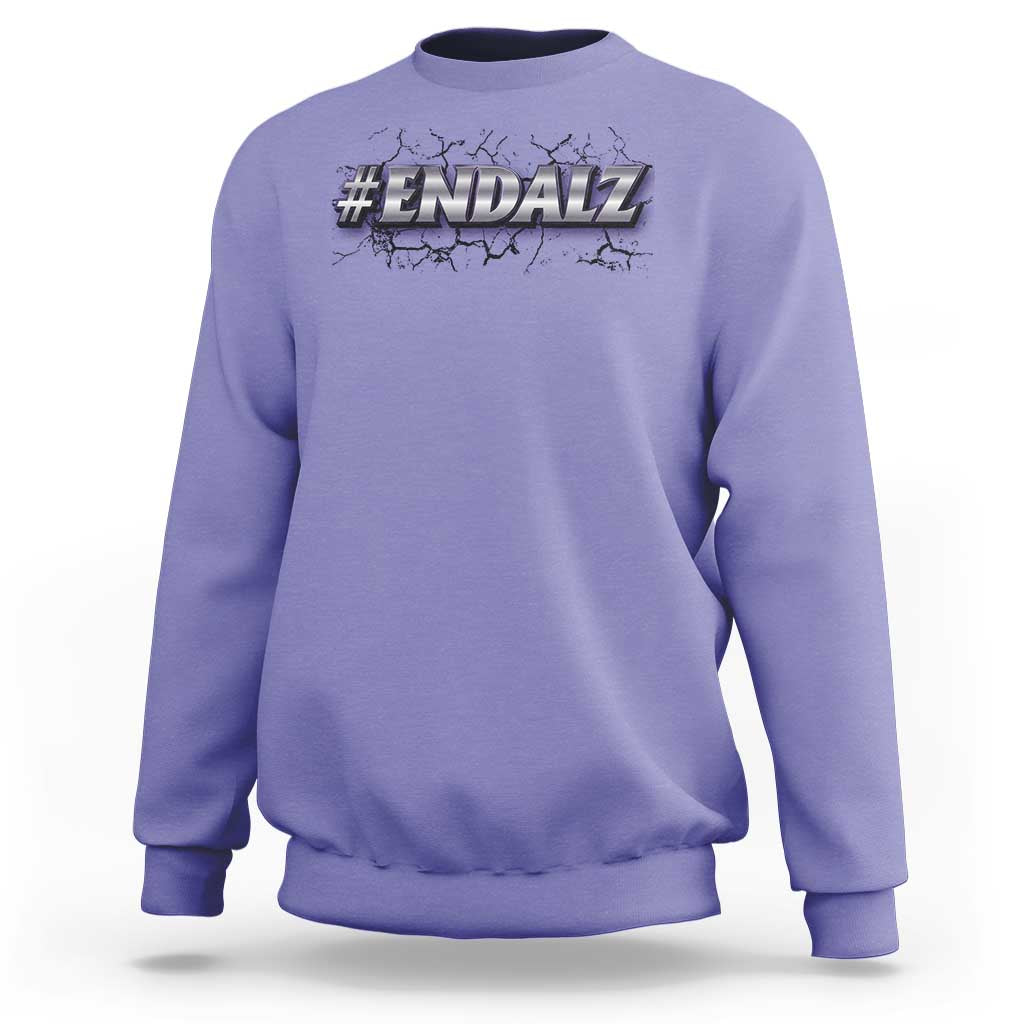 ENDALZ Alzheimer Dementia Awareness Sweatshirt - Wonder Print Shop