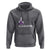 Fuck Alzheimer's Dementia Purple Ribbon Hoodie - Wonder Print Shop