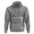 Fuck Alzheimer's Dementia Purple Ribbon Hoodie - Wonder Print Shop