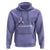 Fuck Alzheimer's Dementia Purple Ribbon Hoodie - Wonder Print Shop