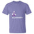 Fuck Alzheimer's Dementia Purple Ribbon T Shirt - Wonder Print Shop