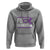 Fuck Dementia Alzheimer Purple Ribbon Hoodie - Wonder Print Shop
