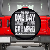 Glioblastoma Awareness Spare Tire Cover One Day Everything Changed Brain Tumor