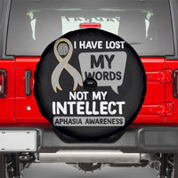 Aphasia Awareness Spare Tire Cover I Have Lost My Words Not My Intellect