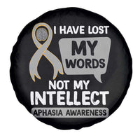 Aphasia Awareness Spare Tire Cover I Have Lost My Words Not My Intellect