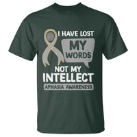 Aphasia Awareness T Shirt I Have Lost My Words Not My Intellect - Wonder Print Shop
