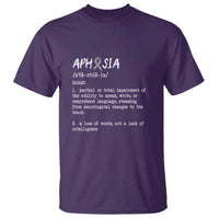 Funny Educational Aphasia Definition T Shirt A Loss Of Words Not A Lack Of Intelligence - Wonder Print Shop